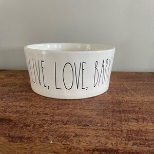 Rae Dunn live laugh, bark bowl